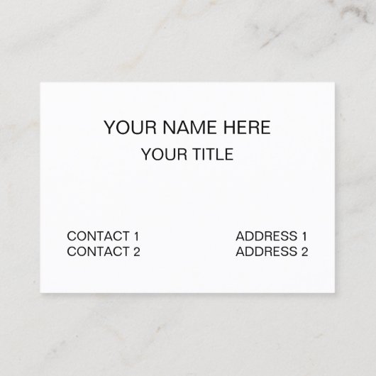 Sea Turtle Ocean Beach Visitenkarte (Rückseite)