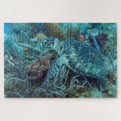 Sea Turtle on Coral Reef Jigsaw Puzzle (Horizontal)