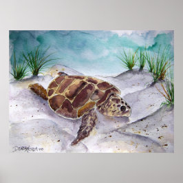 sea_turtle_painting_2 poster