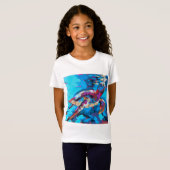 Sea Turtle Painting - Beach Home Decor T-Shirt (Vorne ganz)