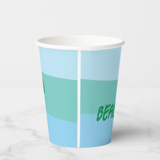 Sea Turtle Party Paper Cup Pappbecher (Rechts)
