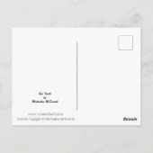 Sea Turtle Postcard Postkarte (Rückseite)