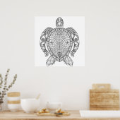 SEA TURTLE POSTER (Küche)
