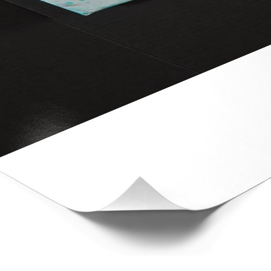 Sea Turtle Poster (Ecke)