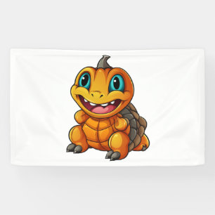 Sea Turtle Pumpkin Lazy Halloween-Party Kostüm Banner