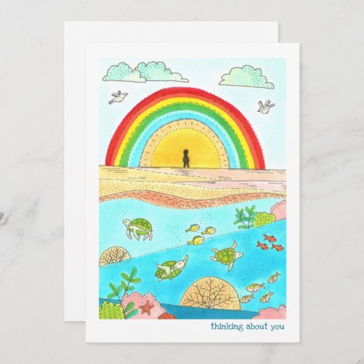 Sea Turtle Rainbow Beach (Vorne/Hinten)