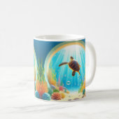 Sea Turtle Sanctuary Tasse (VorderseiteRechts)