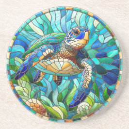 Sea Turtle Sandstone Untersetzer