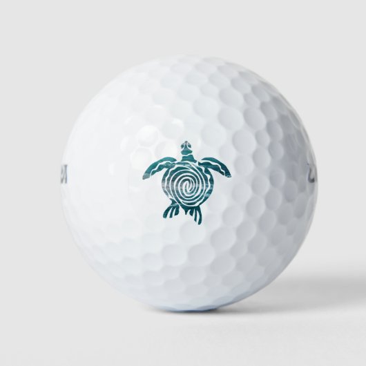 Sea Turtle Save The Turtle Golfball (Vorderseite)