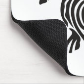 Sea Turtle Save The Turtle Mousepad (Ecke)