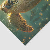 Sea Turtle Seaside Chic Decoupage Seidenpapier (Ausschnitt)