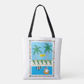 Sea Turtle Season Town Bag Tasche (Rückseite)