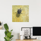 Sea Turtle Shadow Play Poster (Heimbüro)