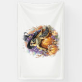 Sea Turtle Shirt Sea Halloween Banner (Vertikal)