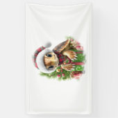 Sea Turtle Shirt Weihnachten Weihnachtsmannmütze Banner