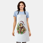 Sea Turtle Shirt Weihnachten Weihnachtsmannmütze Schürze (Getragen)