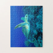 Sea Turtle Small Jigsaw Puzzle (Vertikal)