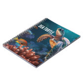 Sea Turtle Spiral Notebook Notizblock (Linke Seite)