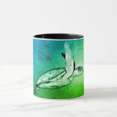Sea Turtle Spirit Art Tasse (Zentrum)