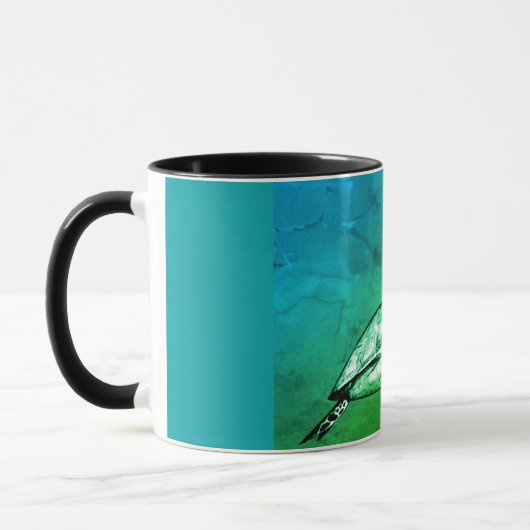 Sea Turtle Spirit Art Tasse (Links)