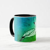 Sea Turtle Spirit Art Tasse (Vorderseite Links)