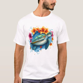 Sea Turtle Summer Sublimierung Tropical Ocean Desi T-Shirt