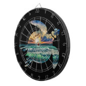 Sea Turtle Sunset Beach Golf Balls Golf Ball Marke Dartscheibe (Vorderseite rechts)