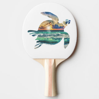 Sea Turtle Sunset Beach Golf Balls Golf Ball Marke Tischtennis Schläger