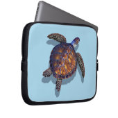 Sea turtle tablet / laptop sleeve (Vorne Rechts)