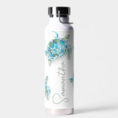 Sea Turtle Themed Reusable Water Bottles Trinkflasche (Links)