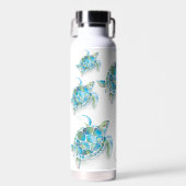 Sea Turtle Themed Reusable Water Bottles Trinkflasche (Vorne)