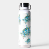 Sea Turtle Themed Reusable Water Bottles Trinkflasche (Rückseite)