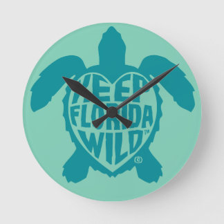 Sea Turtle Time Wall Clock Runde Wanduhr