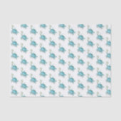 Sea Turtle Tissue Paper Tropical Beach Christmas Seidenpapier (Vorderseite)