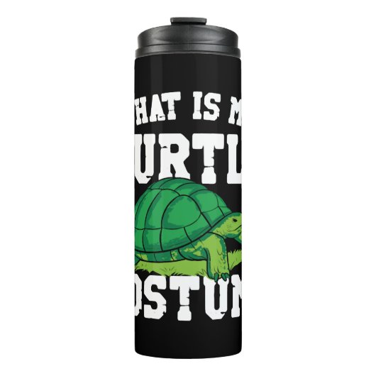 Sea Turtle Tortoise Halloween that Thermosbecher (Vorderseite)