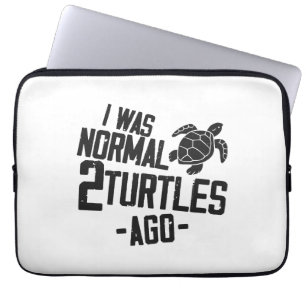 Sea Turtle Tortoise I war normal 2 Laptopschutzhülle