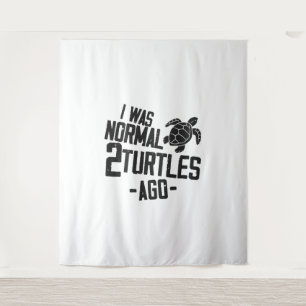 Sea Turtle Tortoise I war normal 2 Wandteppich