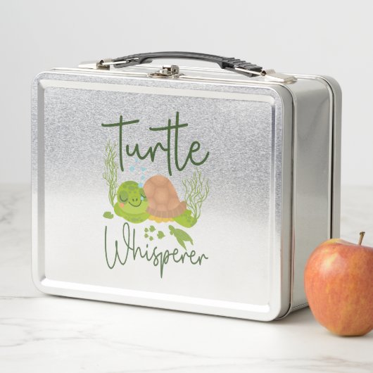 Sea Turtle Tortoise Turtle Metall Brotdose (Beispiel)