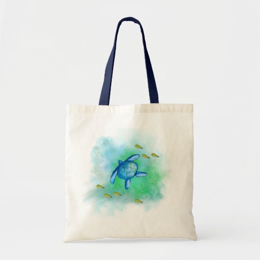 Sea Turtle Tote Bag Tragetasche (Vorne)
