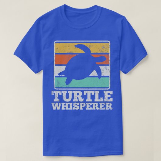Sea Turtle Turtle Whisperer T-Shirt (Design vorne)