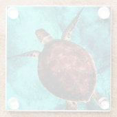 Sea Turtle Untersetzer (Rückseite)