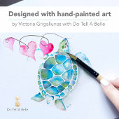 Sea Turtle Valentinstag Card Karte