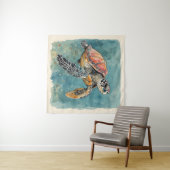 Sea Turtle Wandteppich (Beispiel (Horizontal))