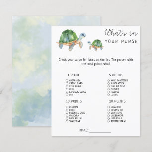Sea Turtle - Was in der Handtasche Ihrer Babydusch