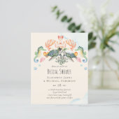 Sea Turtle Wedding Brautparty lädt ein (Stehend Vorderseite)