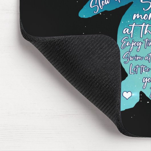 Sea Turtle Wisdom Sea Turtle Liebe Mousepad (Ecke)