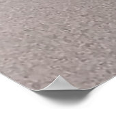 Sea Turtle Yawning Poster (Ecke)