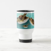Sea Turtles art print. Reisebecher (Mittel)