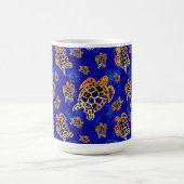 Sea Turtles Batik African Art Kaffeetasse (Mittel)