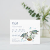 Sea Turtles Beach Hochzeit (Stehend Vorderseite)